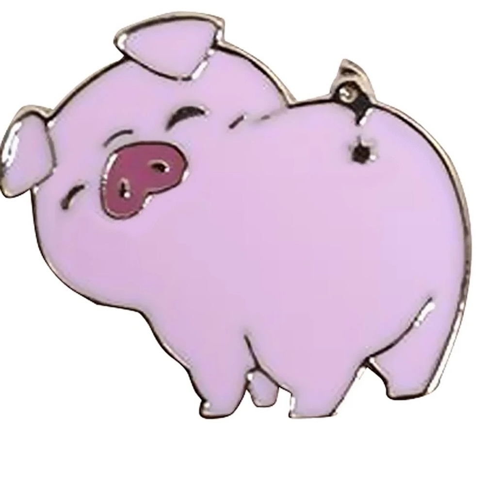 Cute animal Pig pattern Lapel Brooch pin enamel. - Picture 1 of 1